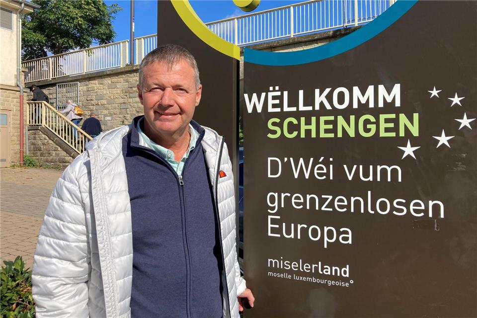 Wie eine Grenzregion mit verlängerten Kontrollen umgeht Der Bürgermeister von Schengen kann die Verlängerung der Kontrollen nicht akzeptieren. (Archivbild)Birgit Reichert/dpa