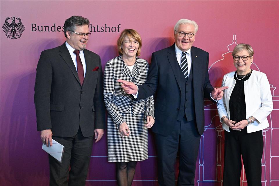 Der Bundesgerichtshof und die Bundesanwaltschaft feiern in diesem Jahr ihr 75-jähriges Bestehen.Bernd Weißbrod/dpa