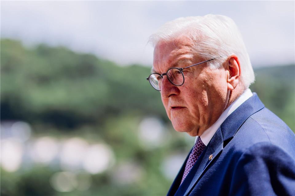Der Bundespräsident hat für drei Tage seinen Amtssitz nach Lörrach im Südwesten Baden-Württembergs verlegt - dort äußerte er sich zu den laufenden Reformberatungen in Berlin.Philipp von Ditfurth/dpa