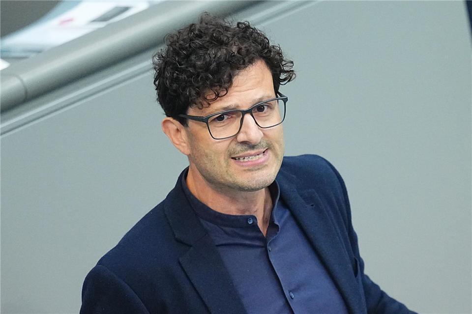 Der Bundestagsabgeordnete Luigi Pantisano möchte Linken-Vorsitzender werden. (Archivbild)Michael Kappeler/dpa