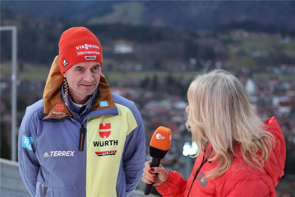 Der Bundestrainer Skisprung Männer, Stefan Horngacher, sieht seine Zukunft in Deutschland.