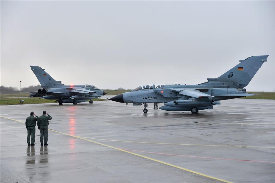 Der Bundeswehr-Flugplatz in Büchel gilt als einer der Lagerorte für US-amerikanische Atombomben vom Typ B61 in Europa. (Archivbild)picture alliance / Harald Tittel/dpa
