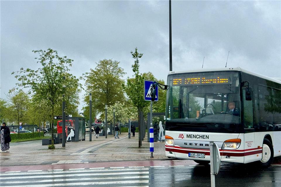 Der Busbahnhof soll künftig Europaplatz heißen.