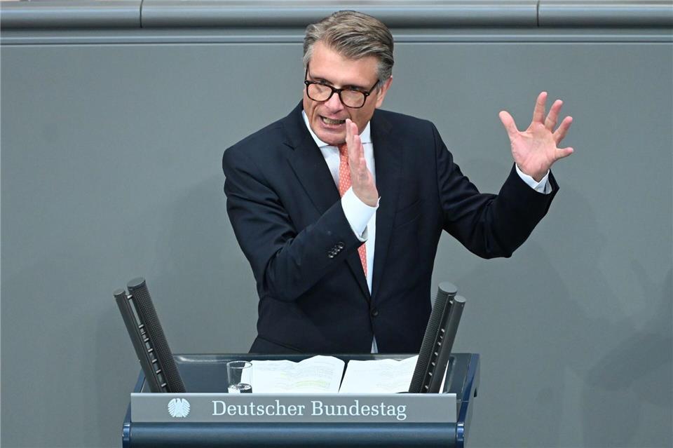 Der CDU-Bundespolitiker Thomas Bareiß gehört seit 2005 dem Bundestag an und vertritt dort den Wahlkreis Zollernalb-Sigmaringen. (Archivbild)Elisa Schu/dpa