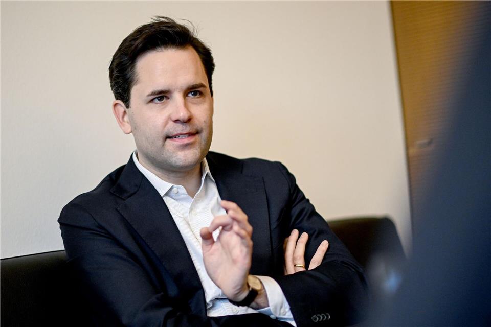 Der Chef der Jungen Union, Johannes Winkel. (Archivbild)Britta Pedersen/dpa