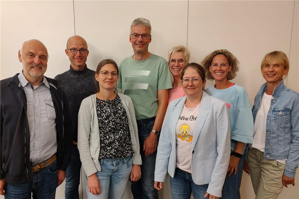 Der Chor Shalom blickt positiv in die Zukunft (v.l.): Ludwig Wegesin, Bernd Heisterkamp, Jutta Printing, Stefan Nachbarschulte, Petra Söpper, Ines Hendriks, Stefanie Hüls und Jutta Haick.