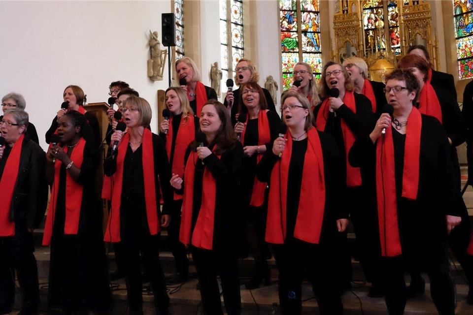 Der Chor tritt in Erle unter dem Motto „Jesus is the answer“ auf.