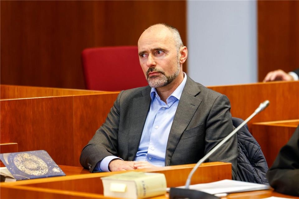 Der Cum-Ex-Kronzeuge beim Bonner Gerichtsverfahren Ende 2024.Thomas Banneyer/dpa