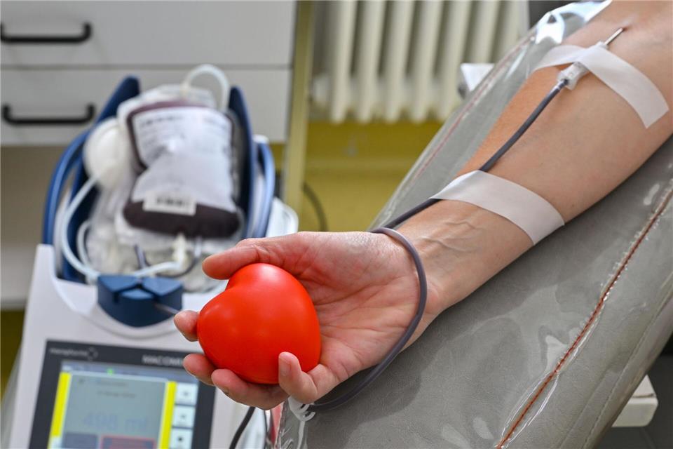 Der DRK-Blutspendedienst West ruft vor allem junge Menschen zur regelmäßigen Blutspende auf. (Symbolbild)picture alliance/dpa