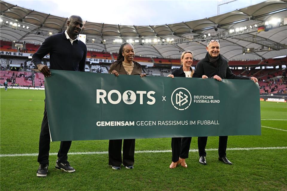 Der Deutsche Fußball-Bund und Roots kooperieren. (Archivbild)Marijan Murat/dpa