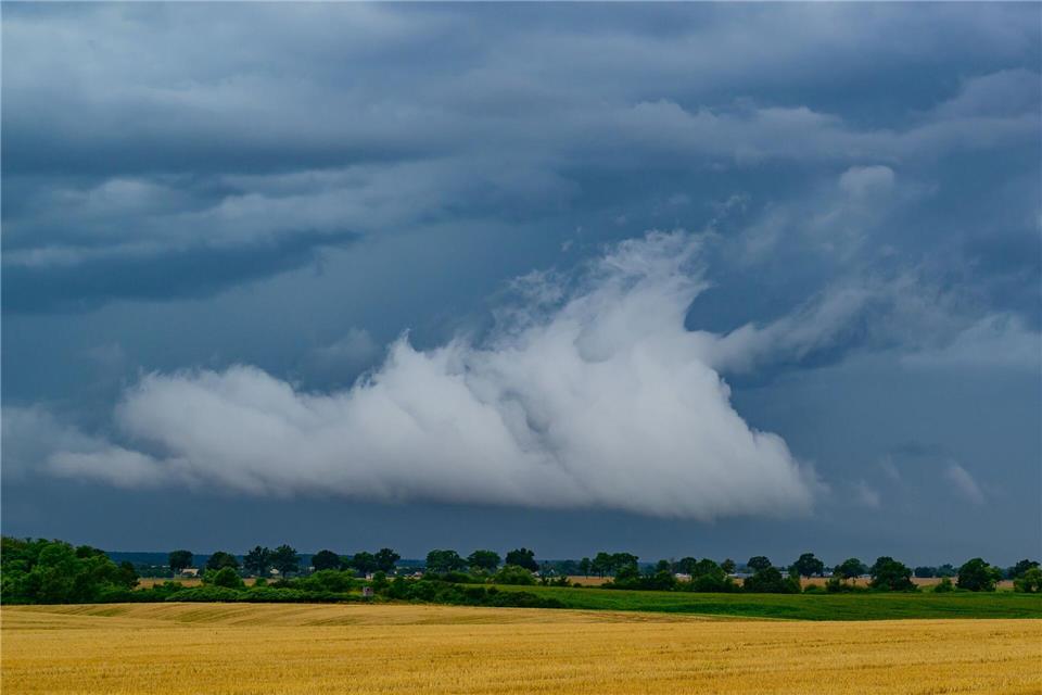 Der Deutsche Wetterdienst erwartet wieder Hitze - und auch GewitterPatrick Pleul/dpa