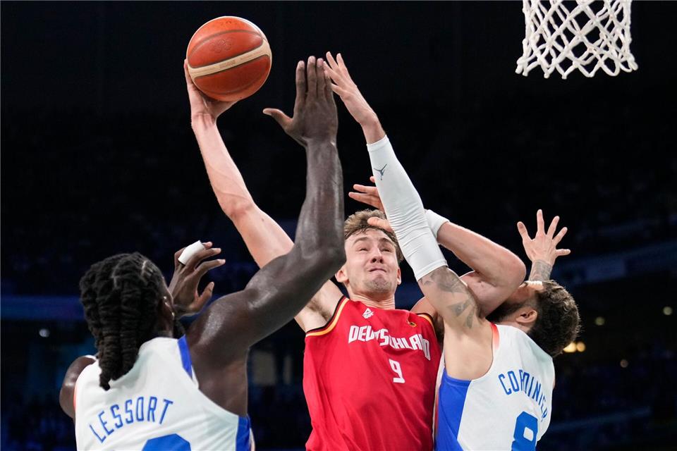 Der Dunk des Jahres: Franz Wagner glänzt gegen FrankreichMark J. Terrill/AP