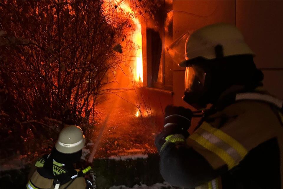 Der Einsatz der Feuerwehr war nach drei Stunden abgeschlossen.-/Feuerwehr Haan/dpa