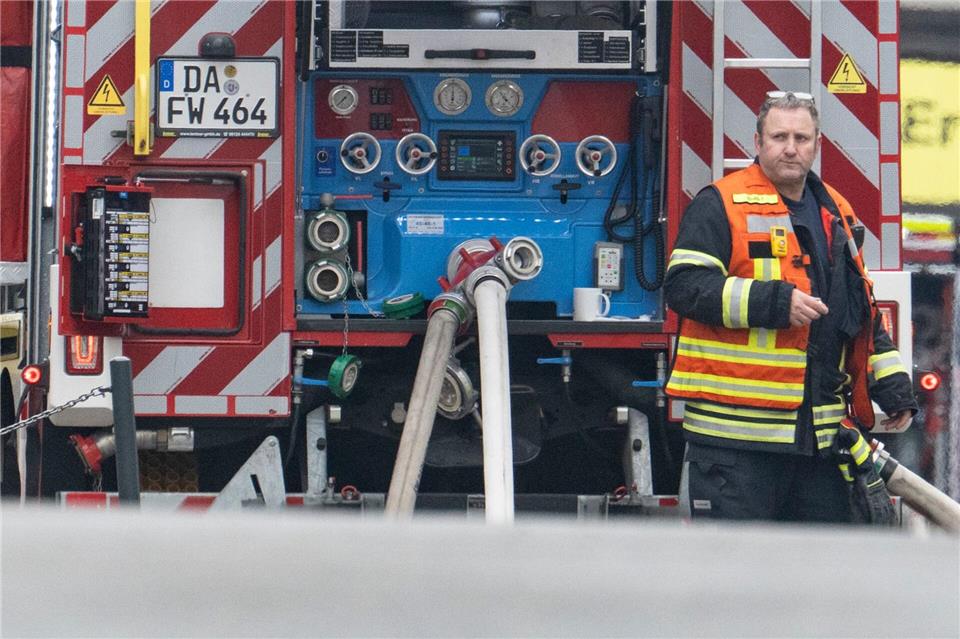 Der Einsatz sei personell und materiell sehr aufwendig. Boris Roessler/dpa