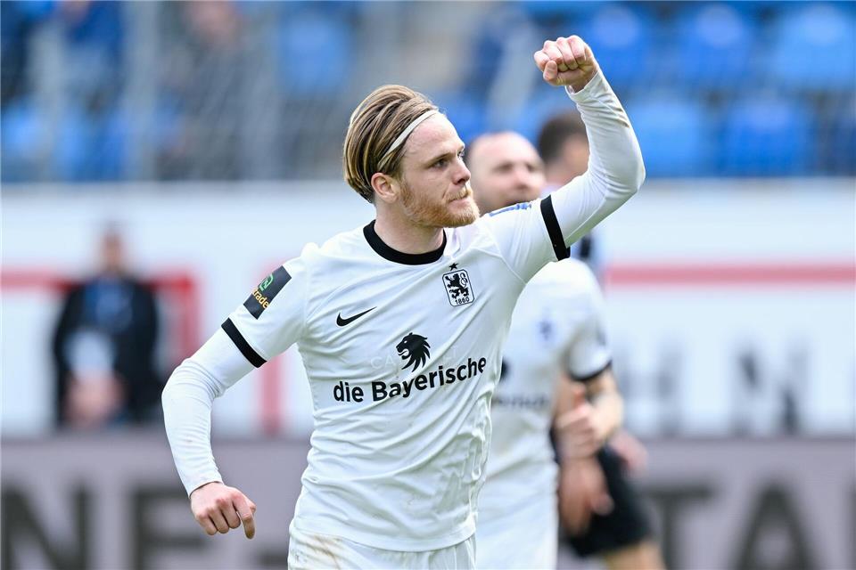 Der Einsatz von Thore Jacobsen gegen Verl ist nach einer Erkrankung fraglich. (Archivbild)Uwe Anspach/dpa