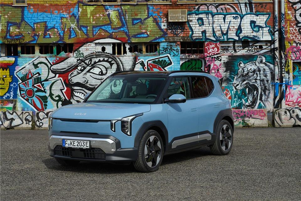 Der Elektro-Zwerg EV2 von Kia mit circa 448 Kilometer Reichweite soll nur 26.600 Euro kosten.Kia/dpa-tmn