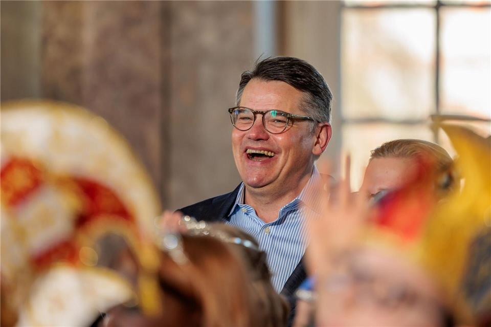 Der Empfang der Prinzenpaare hat Tradition. (Archivbild)Jörg Halisch/dpa