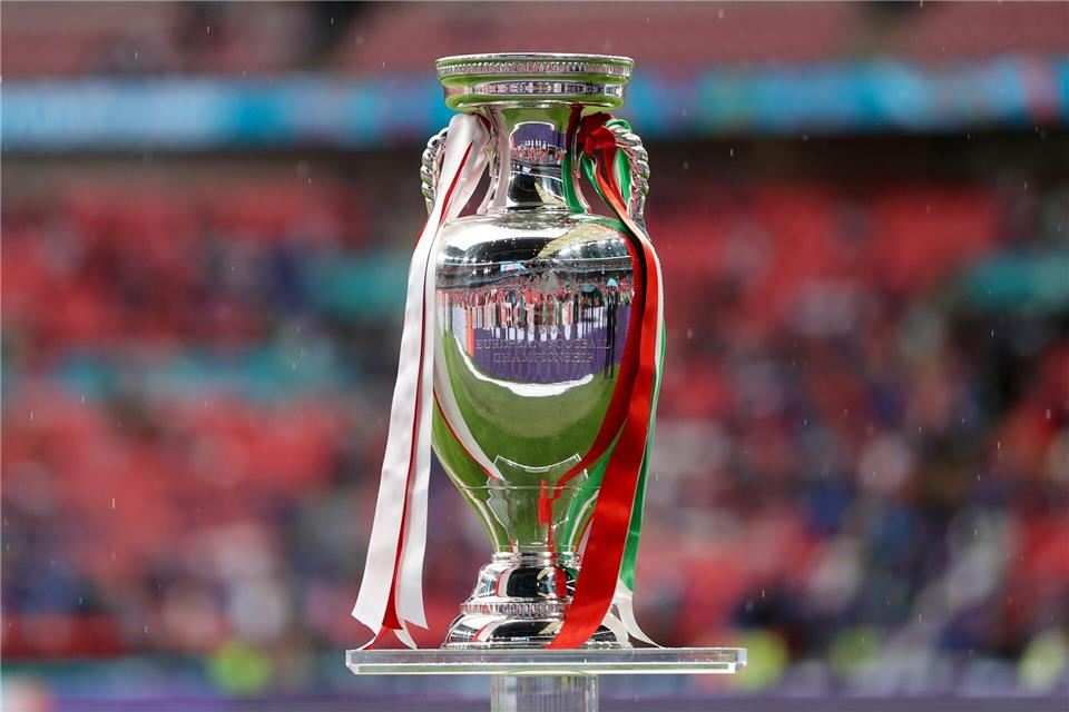 Der Europameister 2028 wird wieder im Wembley-Stadion gekürt.Carl Recine/Pool Reuters/AP/dpa