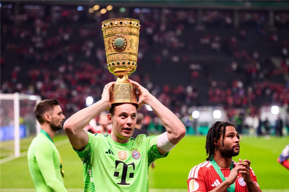 Der FC Bayern München geht als Titelverteidiger in die Pokalsaison. (Archivbild) Tom Weller/dpa