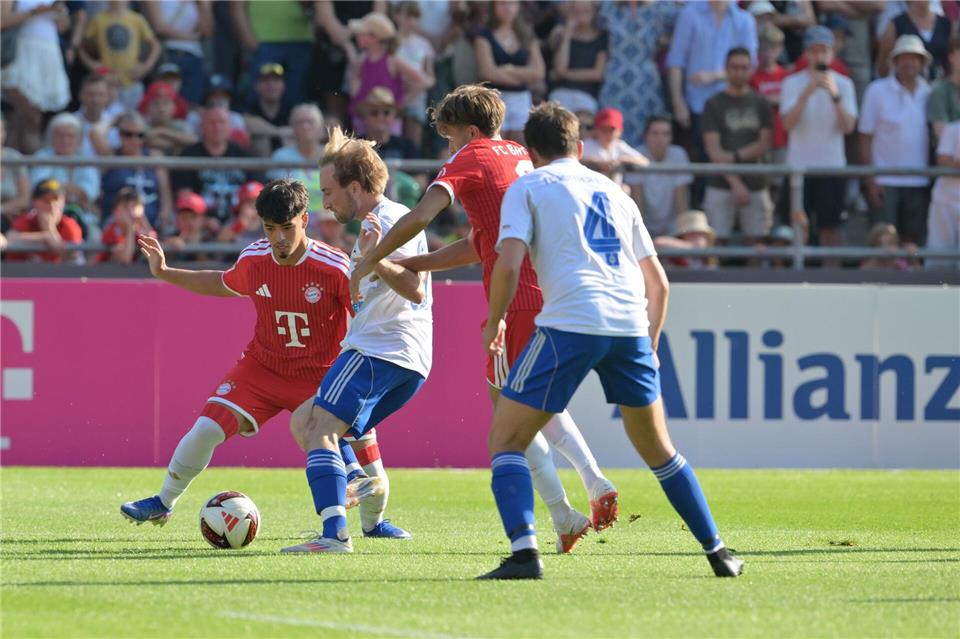 Der FC Bayern hat sein Trainingslager am Tegernsee beendet.Peter Kneffel/dpa
