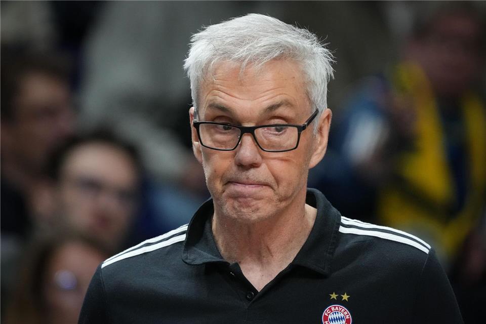 Der FC Bayern stellte Trainer Gordon Herbert frei. (Archivbild)Soeren Stache/dpa