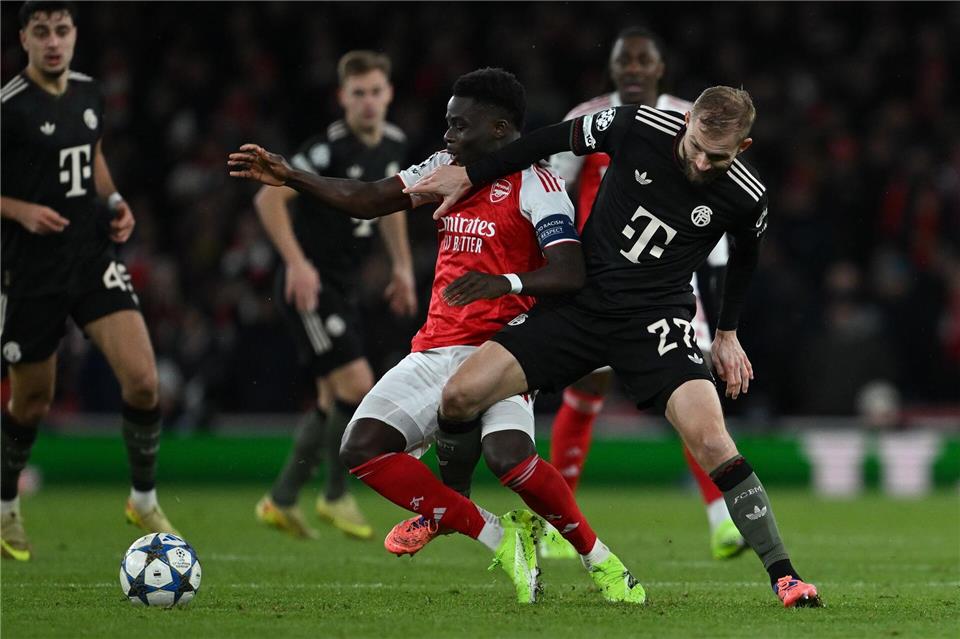 Der FC Bayern war zum Spitzenspiel in London zu Gast.Sven Hoppe/dpa