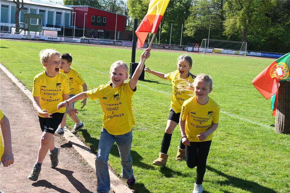 Der FC Marbeck II jubelte über Spanien.