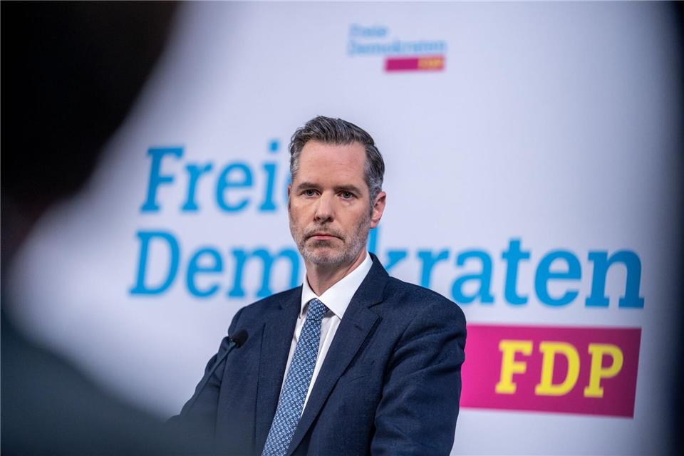 Der FDP-Bundesvorsitzende Christian Dürr will Parteichef bleiben. (Archivbild)Michael Kappeler/dpa