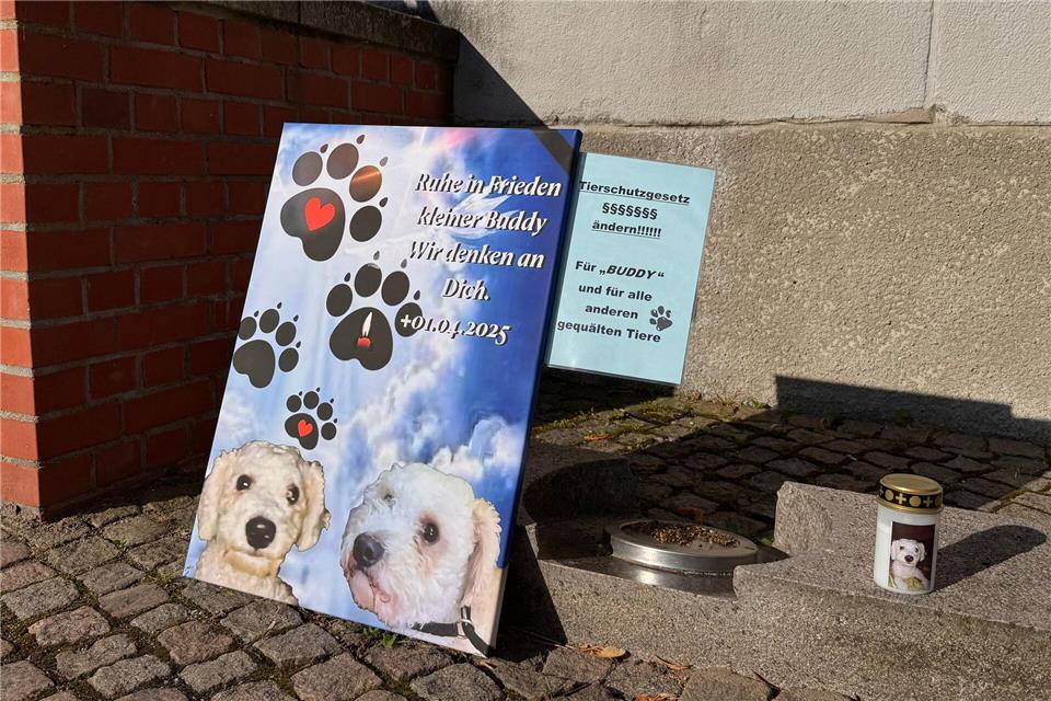 Der Fall hat in Flensburg und in den sozialen Medien für viel Anteilnahme und Betroffenheit gesorgt.Birgitta von Gyldenfeldt/dpa