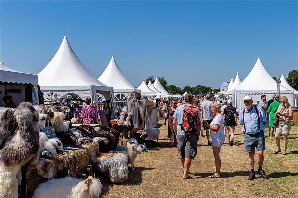 Der Farm & Country Fair findet sich nur rund zwei Kilometer hinter der Grenze.