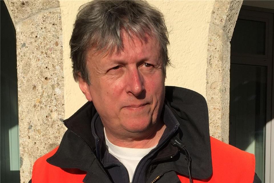 Der Feuerwehrkommandant Wolfram Höfler war damals als Einsatzleiter vor Ort. (Archivfoto)picture alliance / Sabine Dobel/dpa