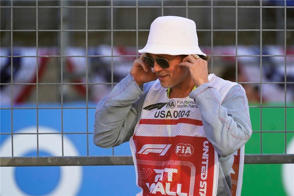 „Alles ist größer“: Formel 1, Apple und die USA Der Film „F1“ mit Pitt in der Hauptrolle wurde zum Kassenschlager. Darron Cummings/AP/dpa