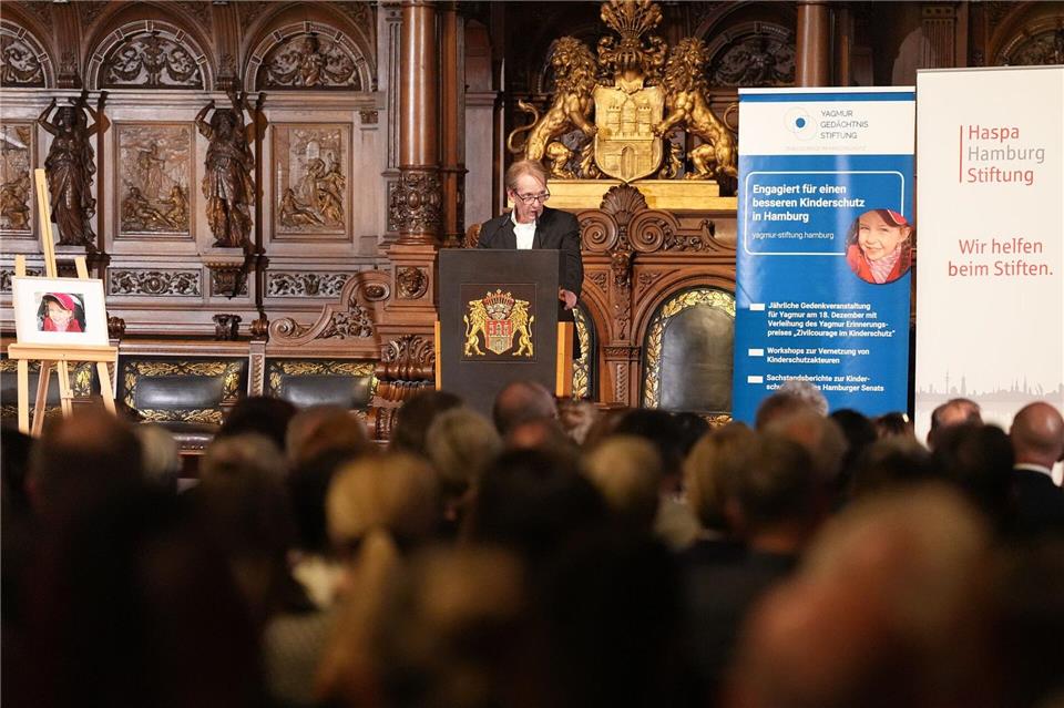 Der Film „Yaya – Ein Leben“ hatte Erstaufführung im Rathaus.Marcus Brandt/dpa
