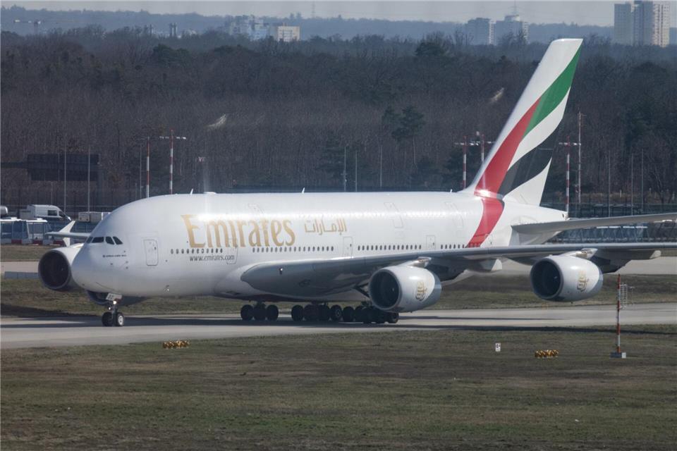 Der Flieger ist am Mittag in Frankfurt gelandet.Boris Roessler/dpa