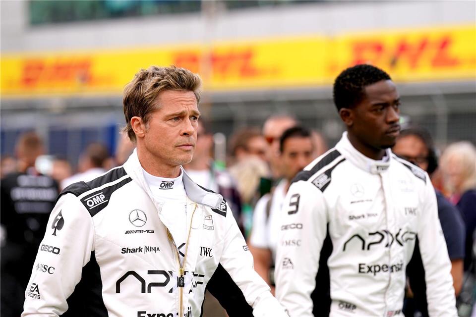 Der Formel-1-Film von Brad Pitt wurde zu einem großen finanziellen Erfolg. (Archivbild)Tim Goode/Press Association/dpa