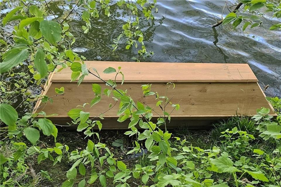 Der Fund gab der Polizei Rätsel auf.Privat/Polizeipräsidium Südosthessen/dpa