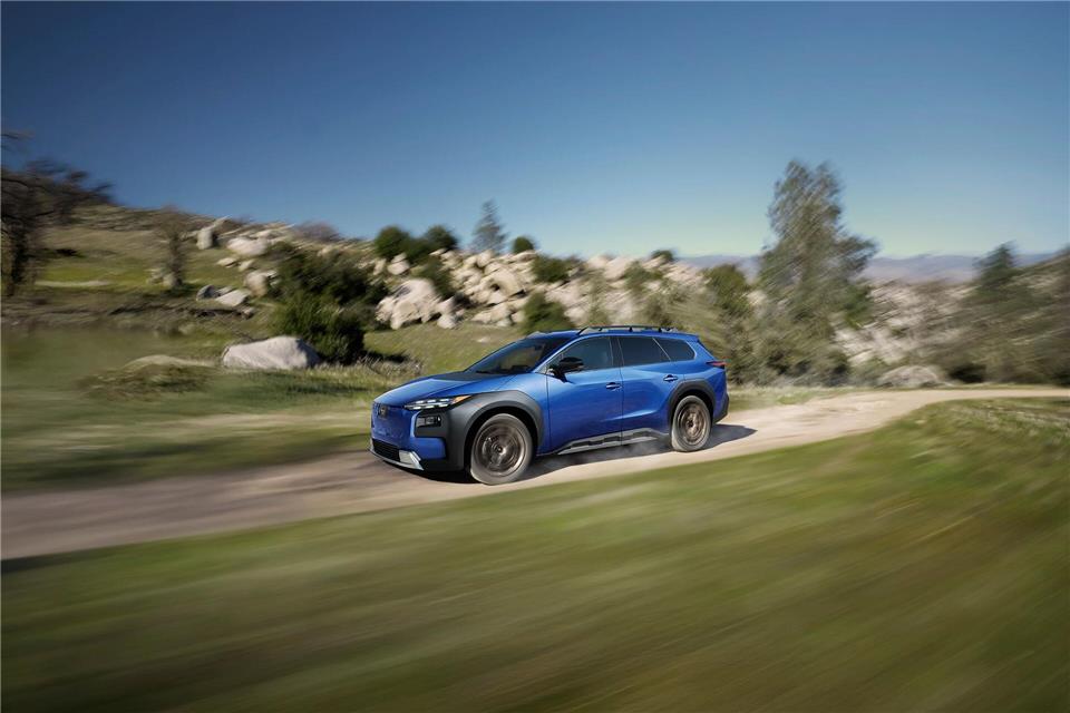 Der Geländekombi Outback wird zum Jahreswechsel erstmals als reines Elektroauto Premiere feiern.Subaru/dpa-tmn