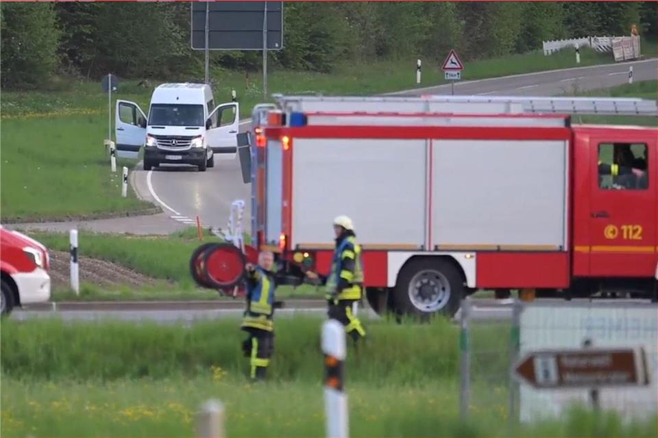 Der Großeinsatz im Kreis Heidenheim Anfang Mai steht nach Informationen aus Sicherheitskreisen im Zusammenhang mit aktuellen Ermittlungen der Bundesanwaltschaft.Marius Bulling/dpa