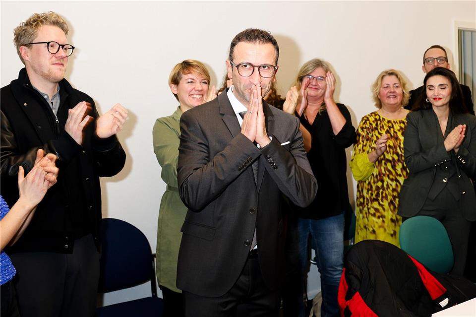 Der Grünen-Politiker Samet Yilmaz gewann in der Stichwahl.Frank Molter/dpa