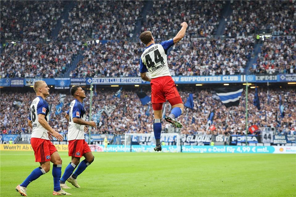 Auf Kane ist Verlass: FC Bayern siegt zum Oktoberfest-Start Der HSV durfte endlich über ein Tor in der Bundesliga jubelnChristian Charisius/dpa