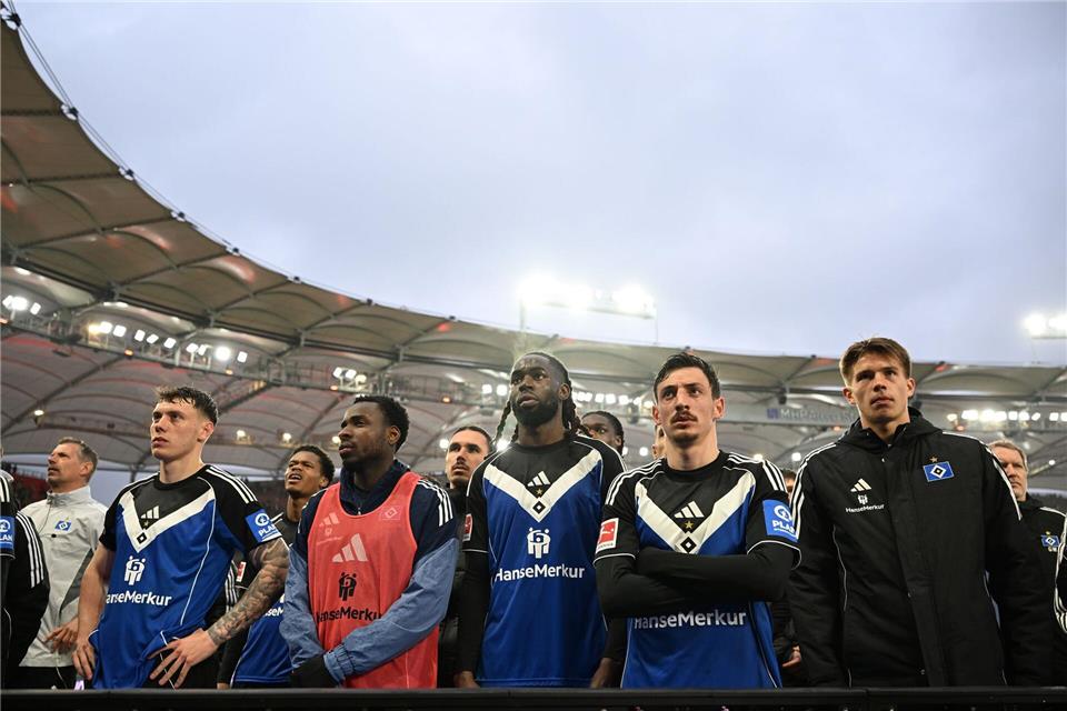 Der HSV war in Stuttgart am Sonntag chancenlos.Marijan Murat/dpa