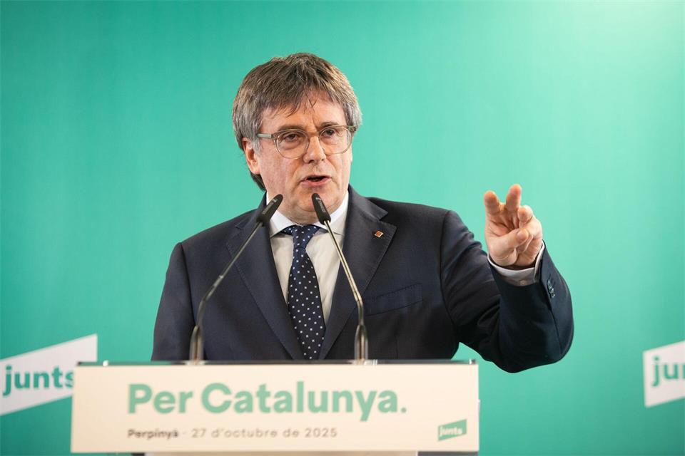 Der Haftbefehl gegen den katalanischen Separatistenführer Carles Puigdemont ist aufgehoben worden. Der 63-Jährige kann damit nach fast neun Jahren im Exil in die Heimat zurückkehren. (Archivbild)Glòria Sánchez/EUROPA PRESS/dpa