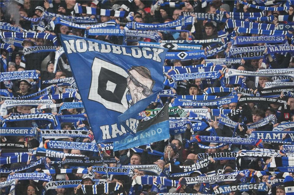 Der Hamburger SV bestreitet am Samstag sein 1.887. Bundesligaspiel (Archivbild)Marcus Brandt/dpa