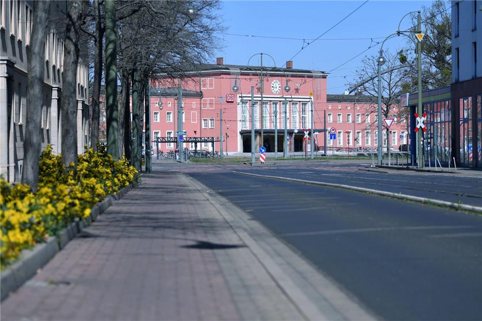 Der Hauptbahnhof Dessau. (Archivbild)Hendrik Schmidt/dpa-Zentralbild/dpa