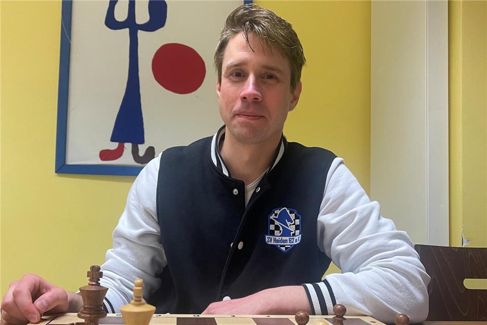 Der Heidener Andreas Leidig gewann nach fast fünfstündigem Ringen im Turmendspiel, nicht aber mit seinem Team.