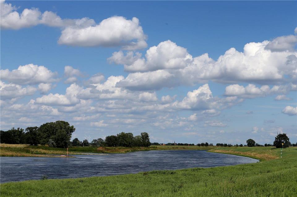 Der Hochwasserschutz für die Elbe in Nordsachsen soll durch die Maßnahmen verbessert werden. (Archivbild)picture alliance / dpa