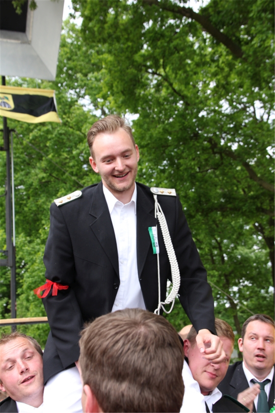 Der Hülstener Sieger : König Daniel Schemmer.