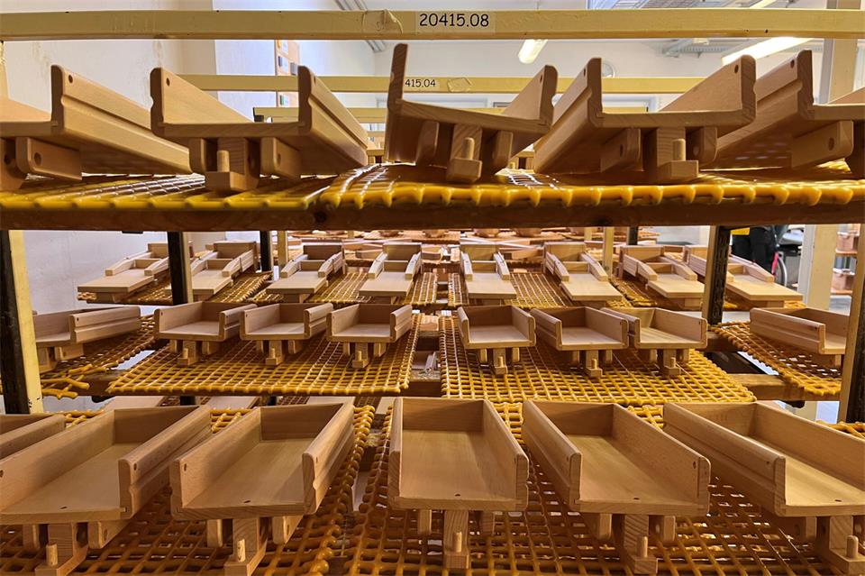 Der Inklusionsbetrieb Fagus an der Siemensstraße ist für seine Produktion von Holzspielzeug bekannt.