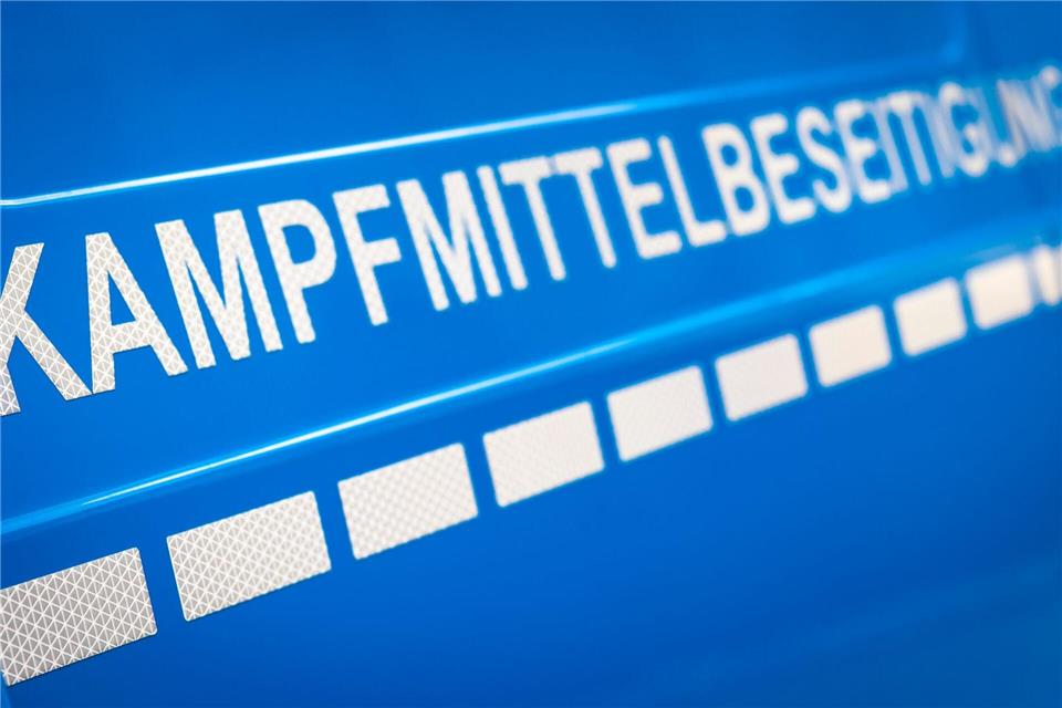 Der Kampfmittelbeseitigungsdienst stellte den Fund sicher. (Symbolbild)Moritz Frankenberg/dpa