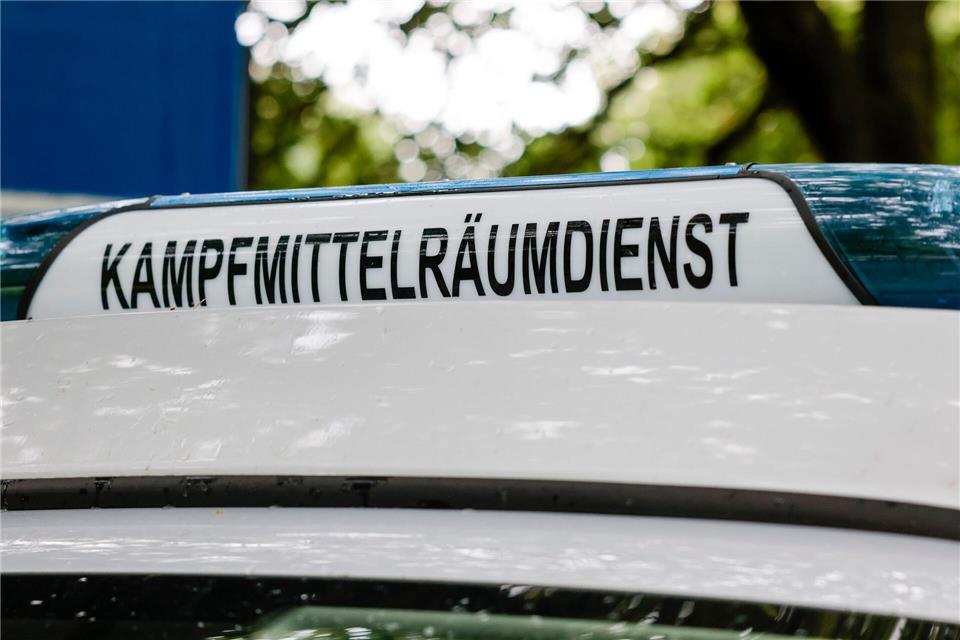 Der Kampfmittelräumdienst entschärfte die gefundene Granate bei Kelheim. (Symbolbild)Frank Molter/dpa